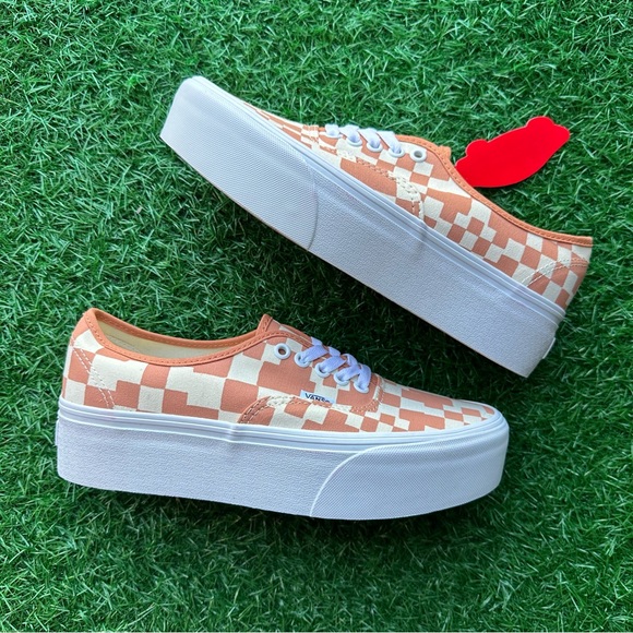 Vans Authentic Stacked Multi Check Sandstone - Picture 4 of 10